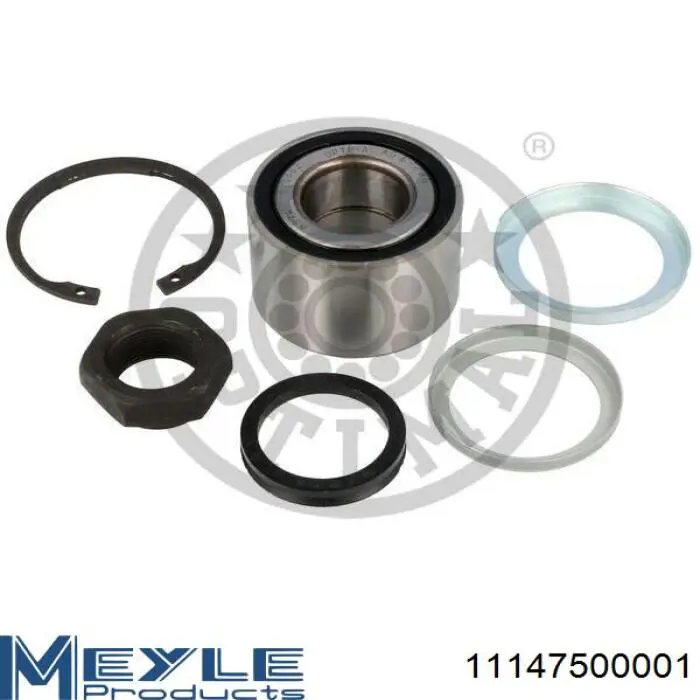 Cojinete de cubo delantero Meyle 11147500001 precio, desde 24,22 EUR