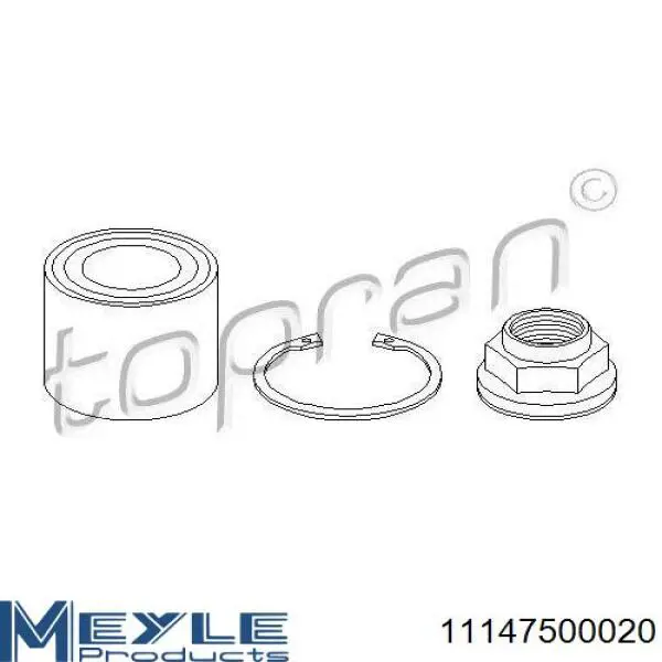 Cojinete de rueda trasero Fiat Ducato 2 230L