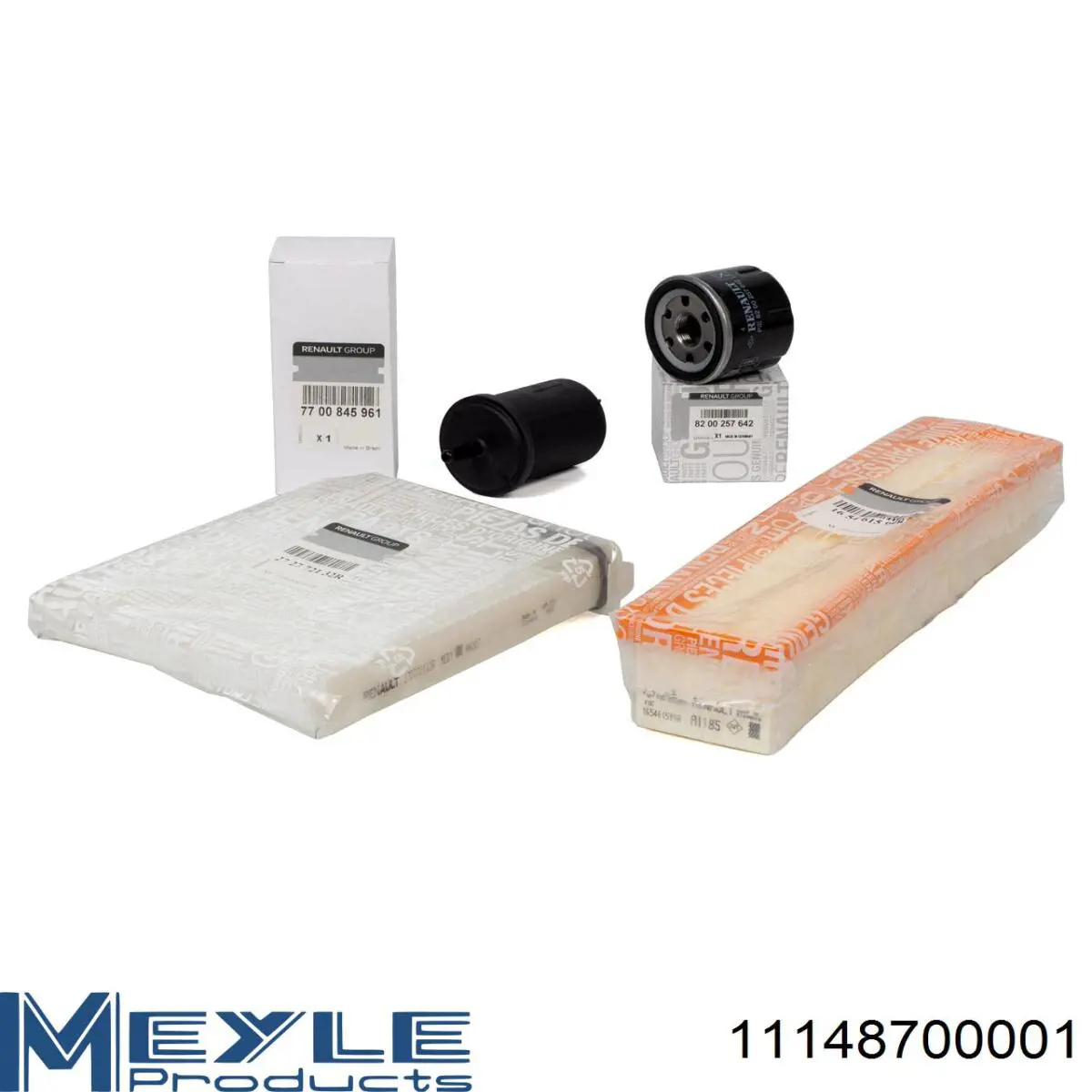 11148700001 Meyle Bomba de agua de lavado, lavado de parabrisas, delantera