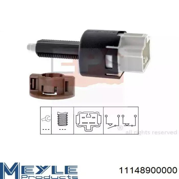 870157 Triclo Interruptor luces de freno