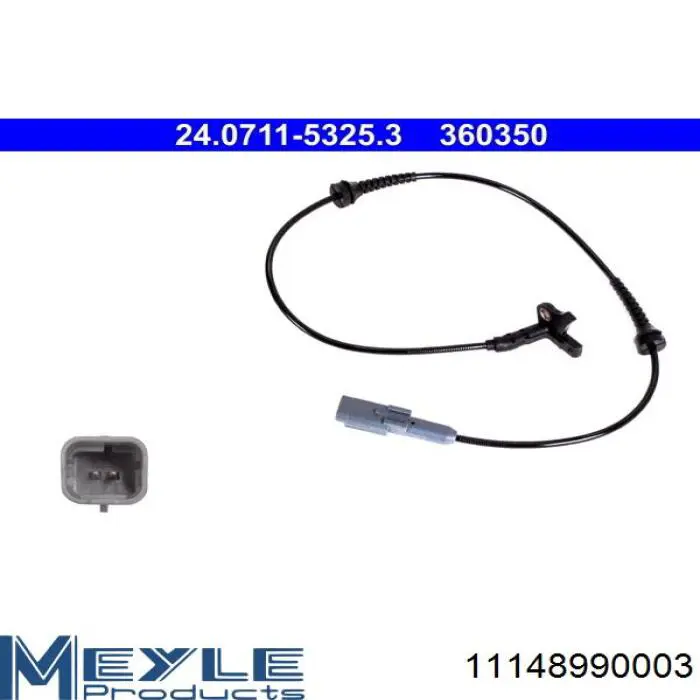 Sensor ABS delantero Goom AS0025