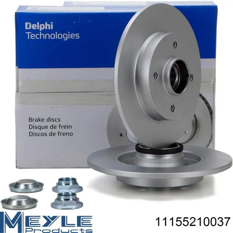 Disco de freno CD7527V Bremsi