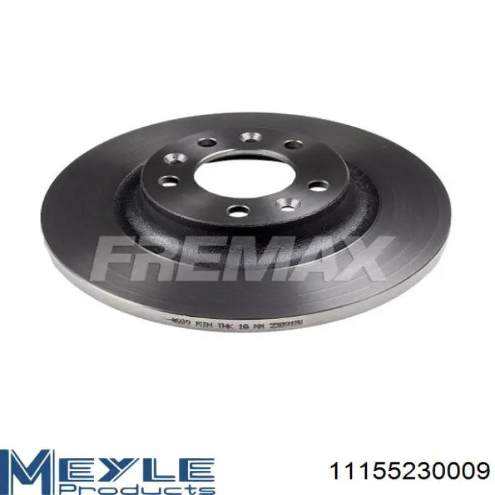 Comprar 00004249C1 Peugeot/Citroen Disco de freno trasero