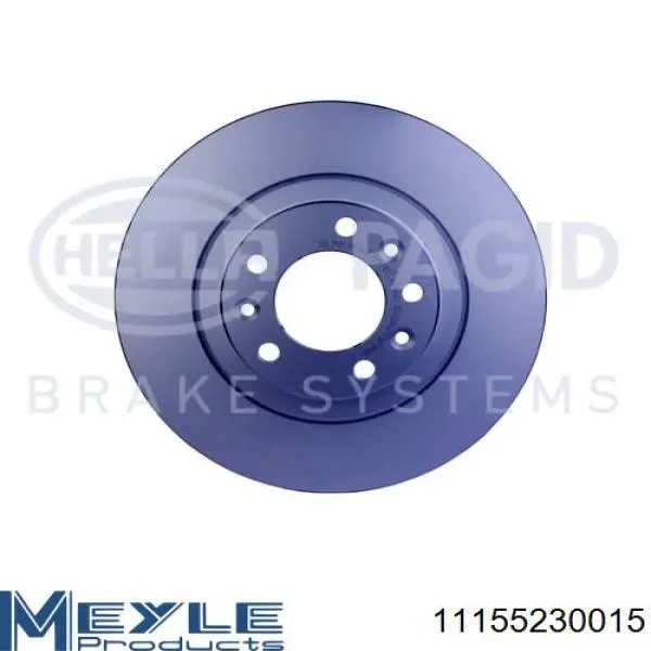 Disco de freno trasero ADT343318 Blue Print