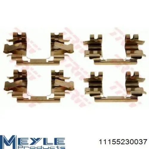 Disco de freno trasero Peugeot 206 2A/C