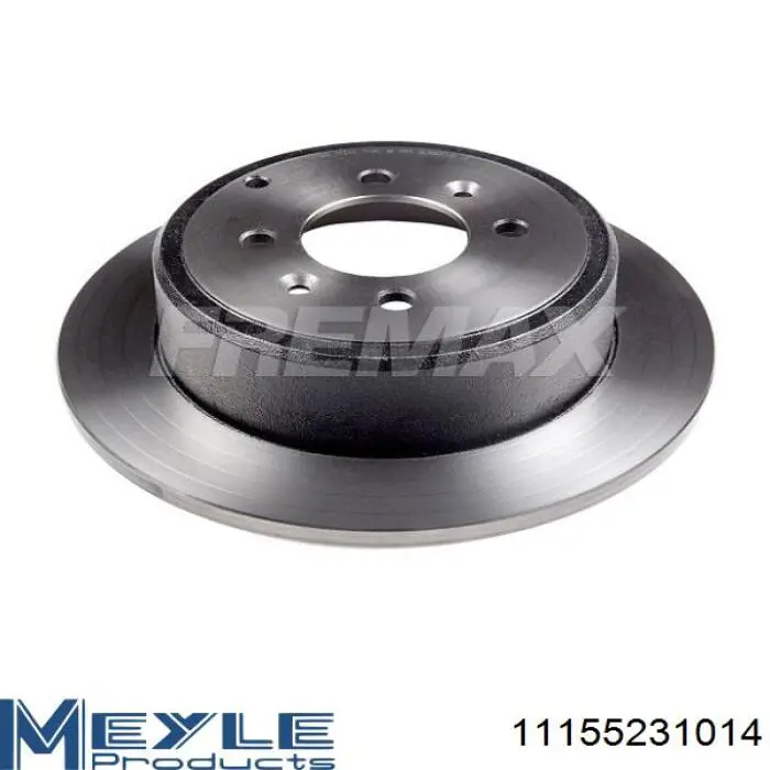 Comprar 1687778180 Peugeot/Citroen Disco de freno trasero