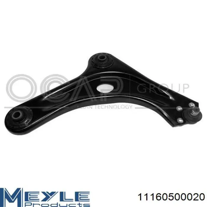 Brazo inferior derecho de la suspensión delantera Fare TR440