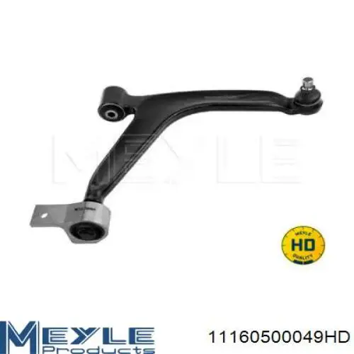 Brazo inferior derecho de la suspensión delantera RL03521E9 Raiso