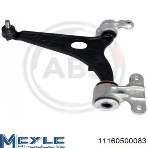 Brazo inferior derecho de la suspensión delantera 821095510 FAG