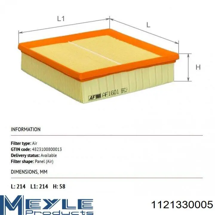 Comprar KAF117 Konner Filtro de aire