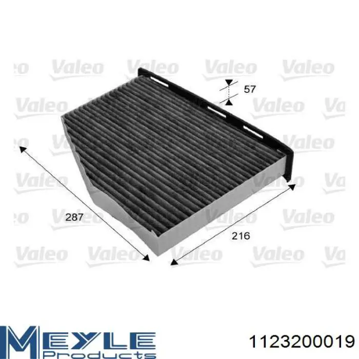 Filtro de cabina VAG 1K2819653B precio, desde 13,75 EUR