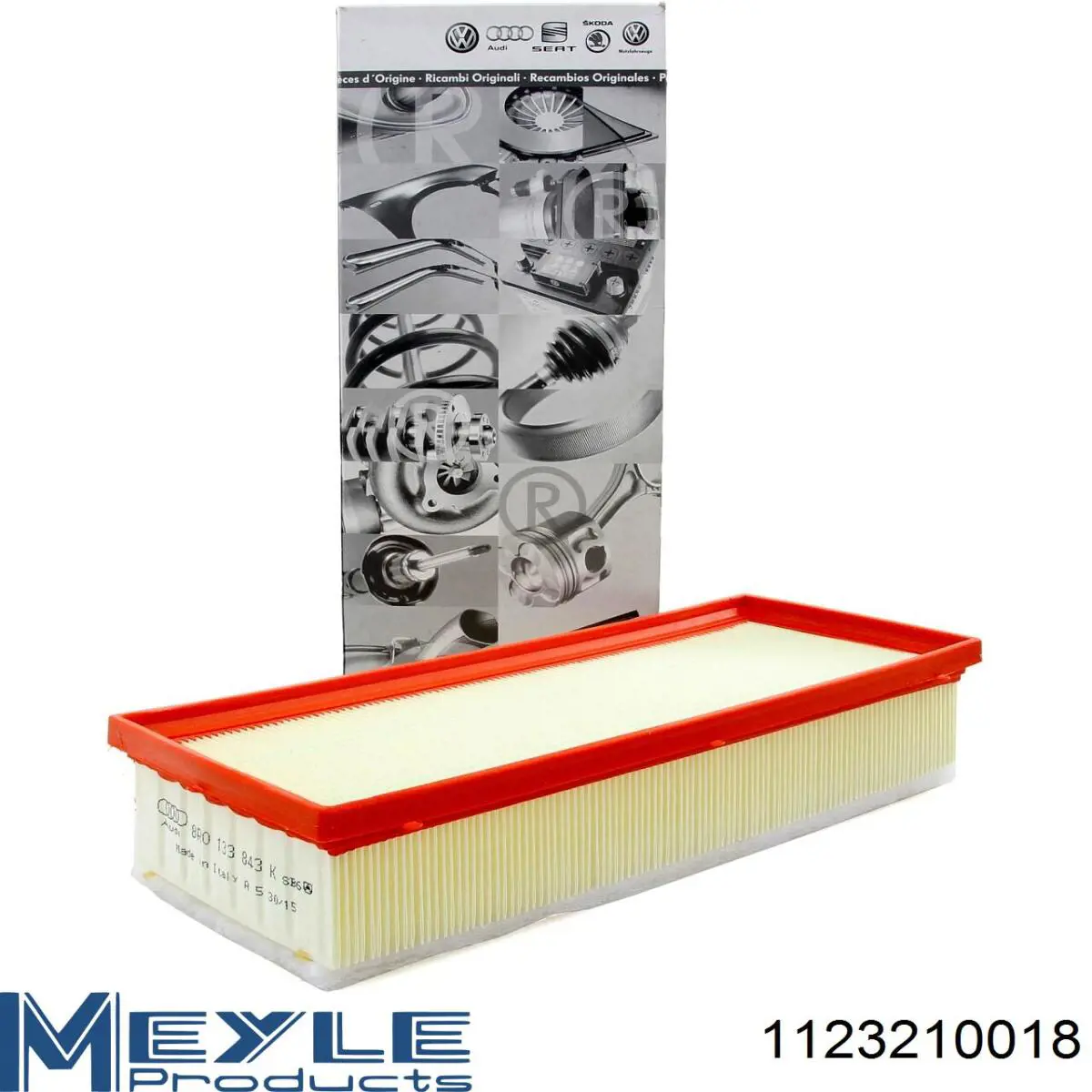 Casco de filtro de aire Audi A4 8K2