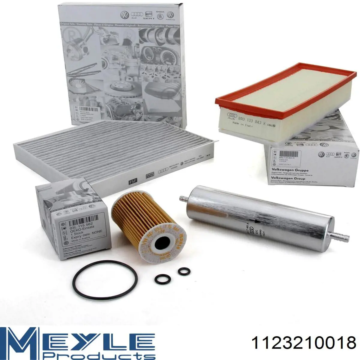 Casco de filtro de aire Audi A4 8K2