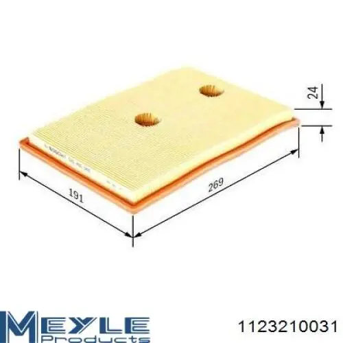 SSFVF4300 Starline Filtro de aire de motor