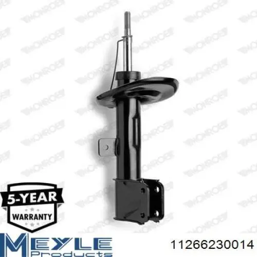 Amortiguador delantero izquierdo MSS016156 Mando