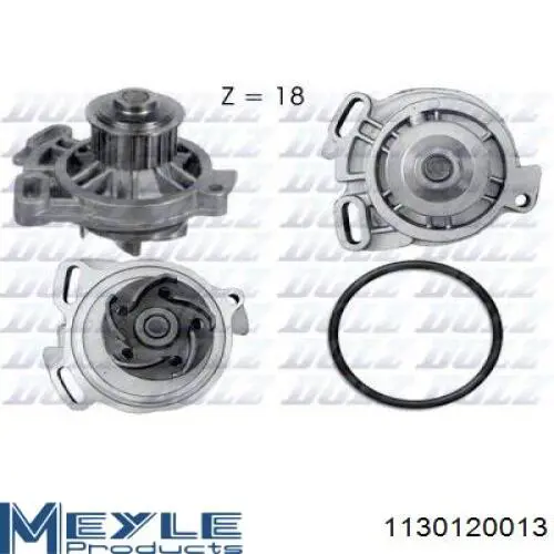 Motor de agua VAG 023121004X