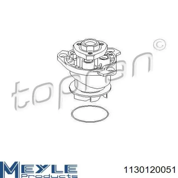 Motor de agua VAG 022121011