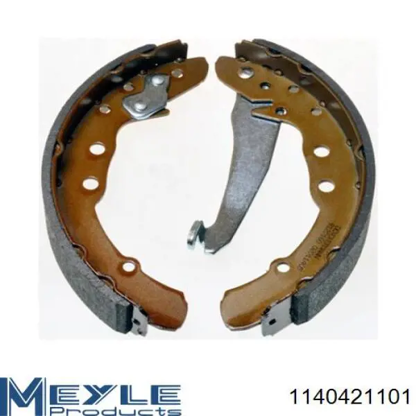 Zapatas de freno traseras Meyle 1140421101