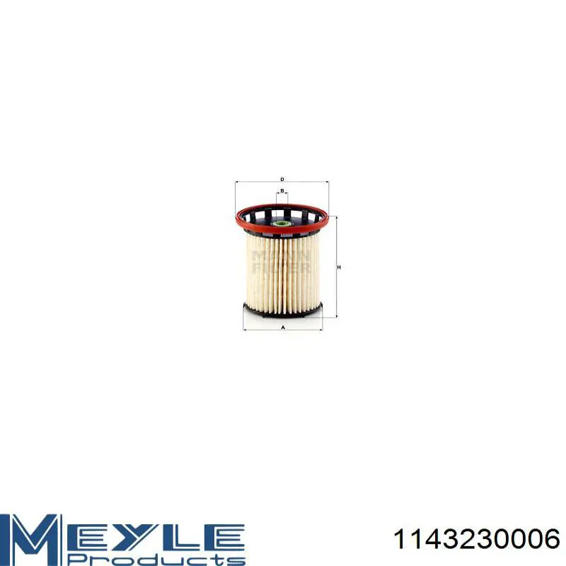 Filtro de combustible FE0039 Bremsi