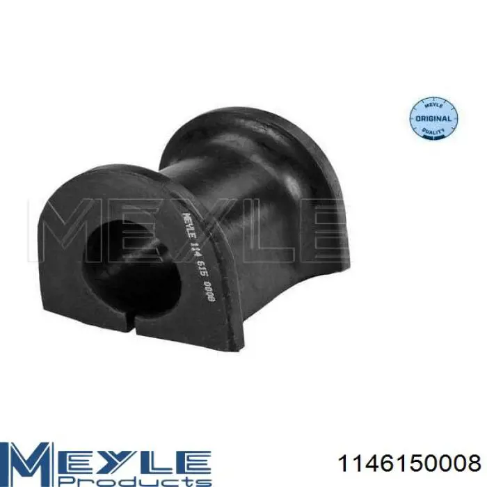 Buje de barra estabilizadora delantera 1146150008 Meyle
