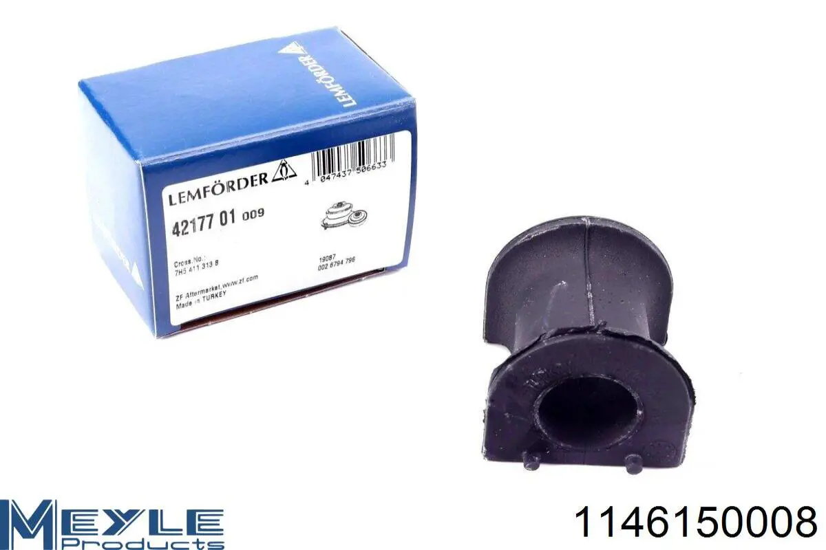 Soporte estabilizador, Eje delantero Lemforder 42177