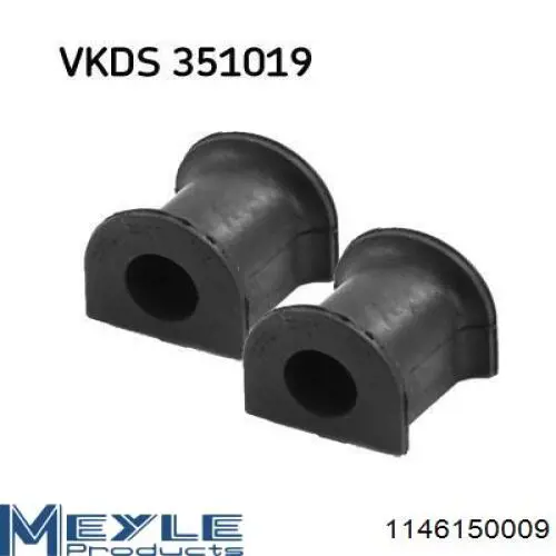 Buje de barra estabilizadora delantera Meyle 1146150009 precio, desde 4,34 EUR