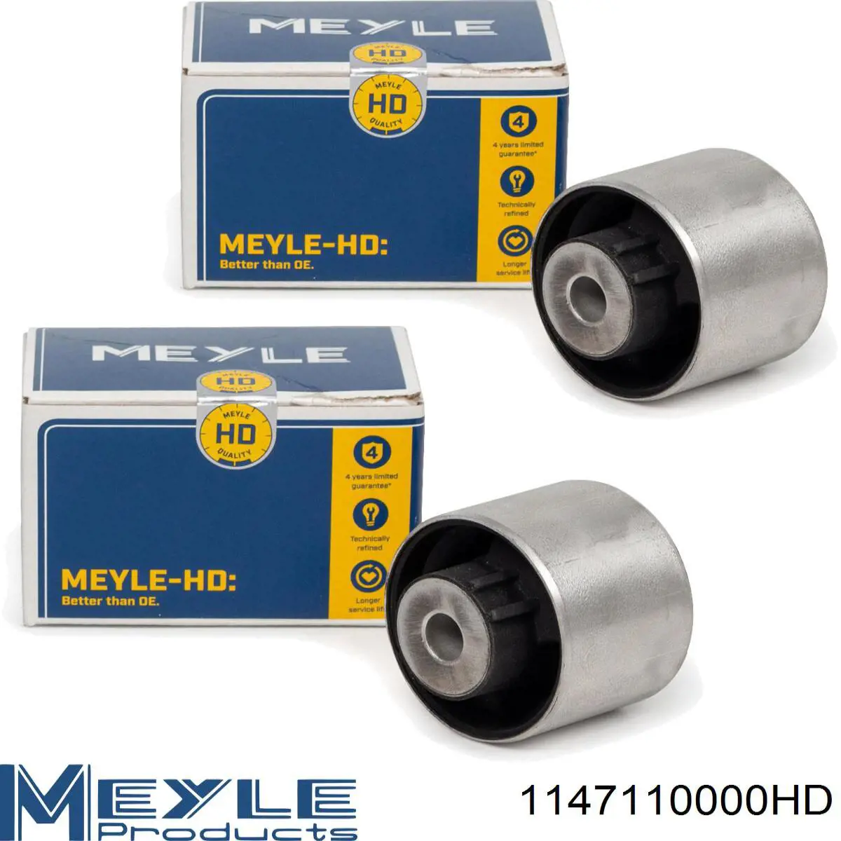 Buje delantero del brazo longitudinal trasero Meyle 1147110000HD precio, desde 10,03 EUR