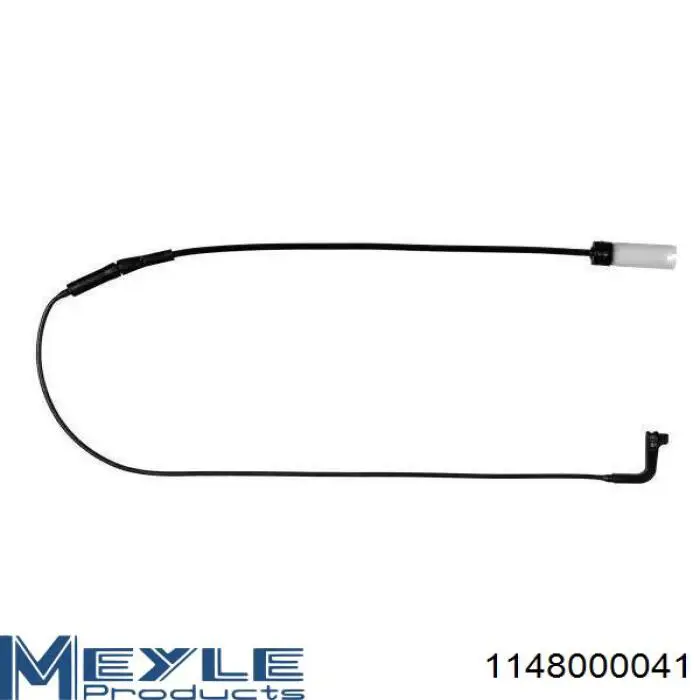 Sensor ABS trasero izquierdo 1148000041 Meyle