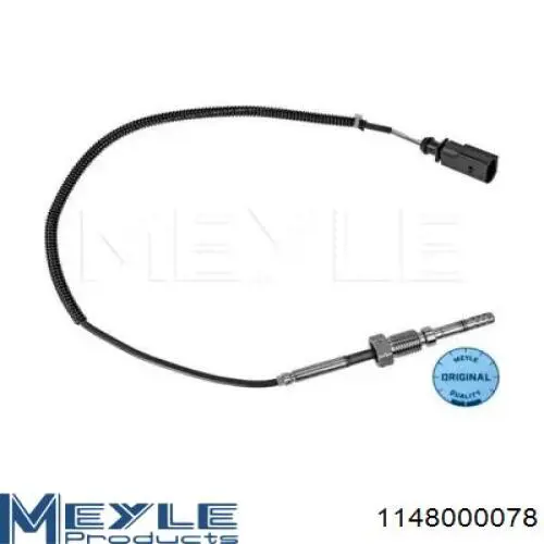 114 800 0078 Meyle sensor de temperatura, gas de escape, antes de turbina