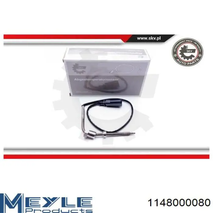 Sensor de temperatura de gases de escape antes del catalizador 49296 Febi