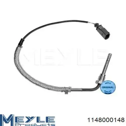 1148000148 Meyle sensor de temperatura, gas de escape, antes de filtro hollín/partículas