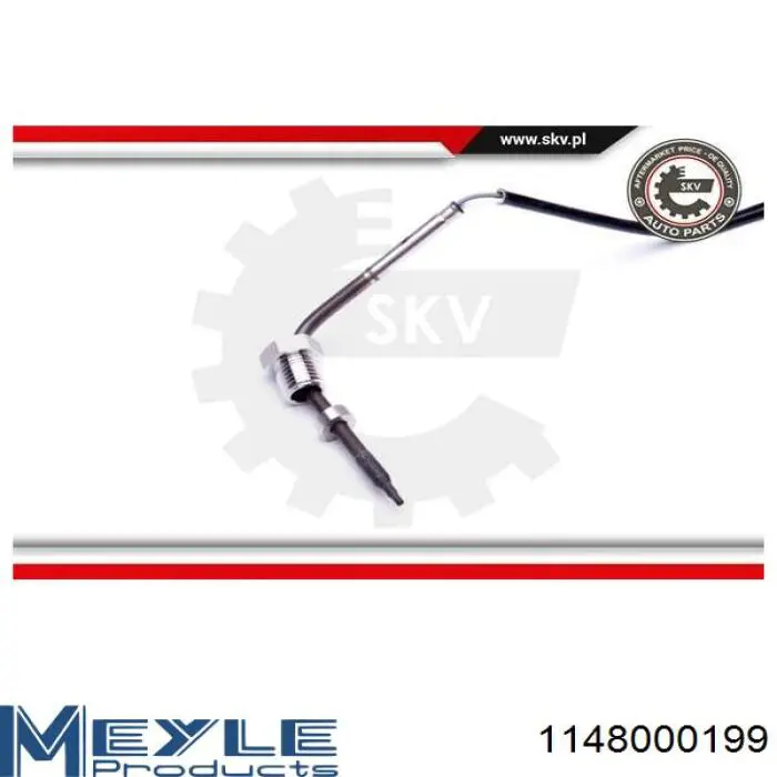 92329 NGK Sensor de temperatura de gases de escape después del filtro de partículas