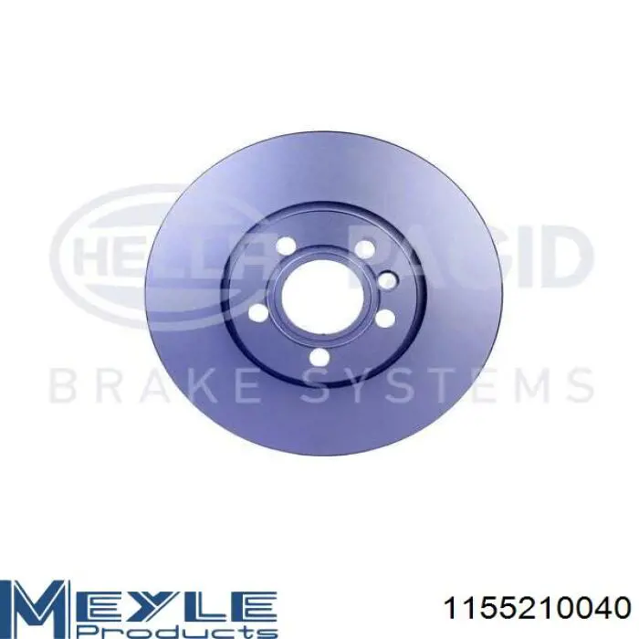 ADV1843130 Blue Print disco de freno delantero