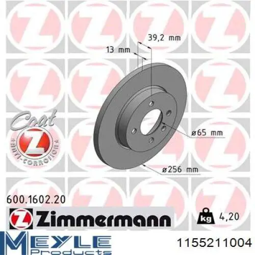 Frenos delanteros VAG A113501075 precio, desde 26,10 EUR