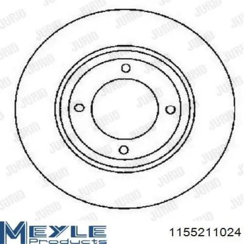 Comprar 8A0615301 VAG Freno de disco delantero