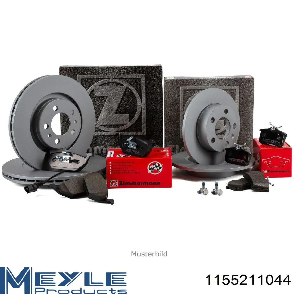 Frenos delanteros Meyle 1155211044 precio, desde 32,40 EUR