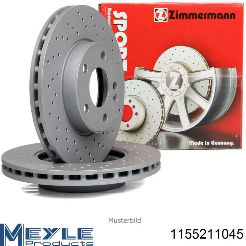 Freno de disco delantero Volkswagen Caddy 2 9K9