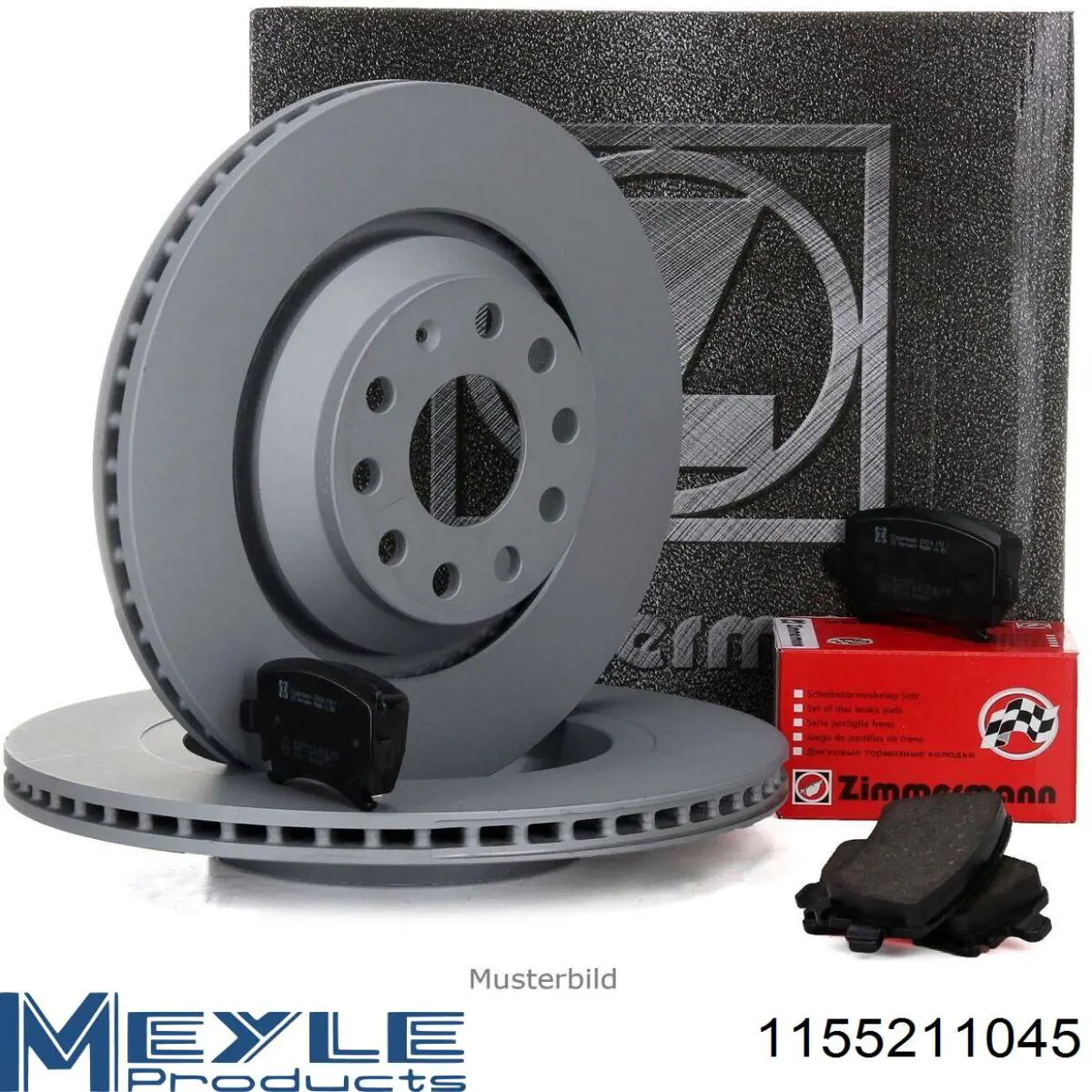 Freno de disco delantero Volkswagen Caddy 2 9K9