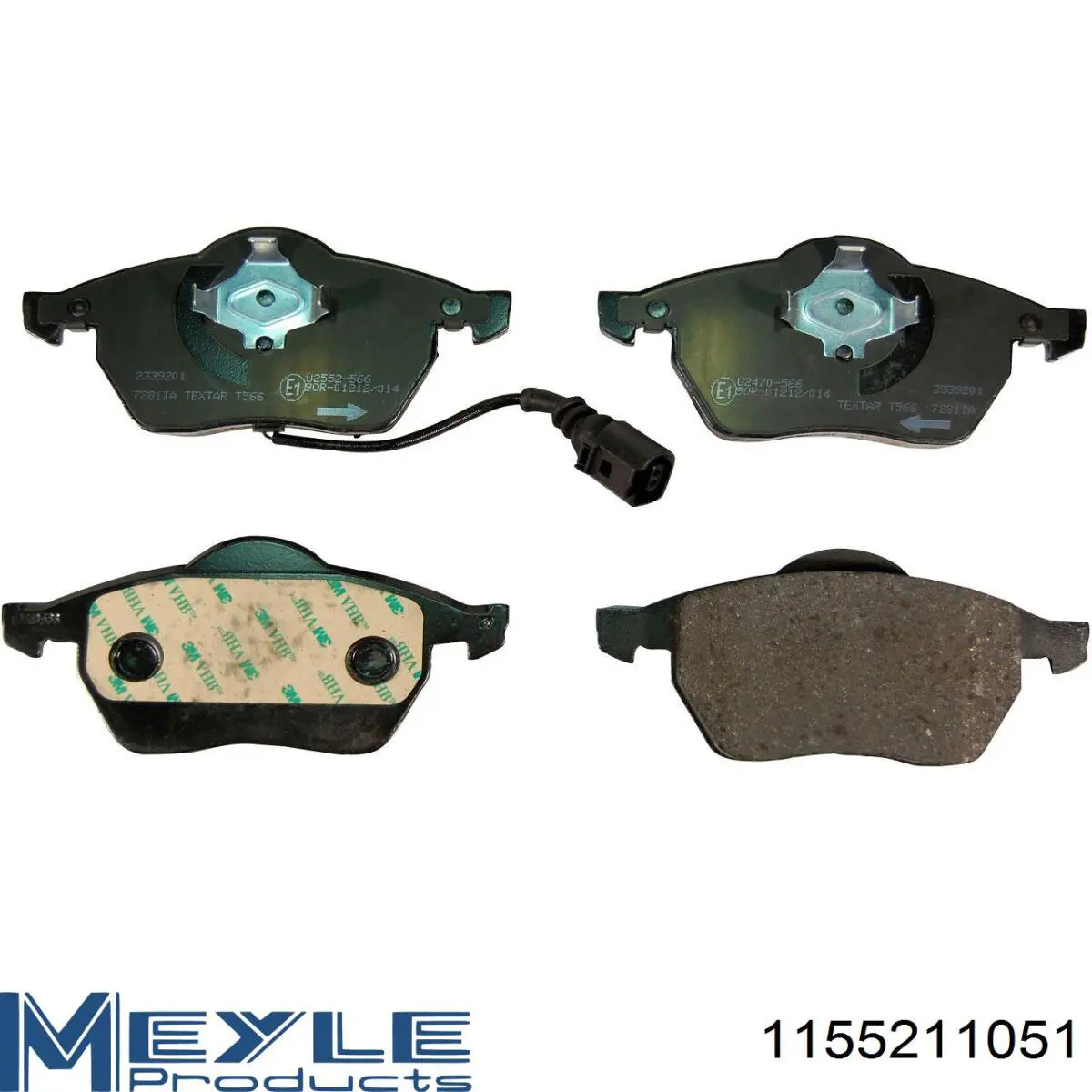 Freno de disco delantero Mercedes E C124