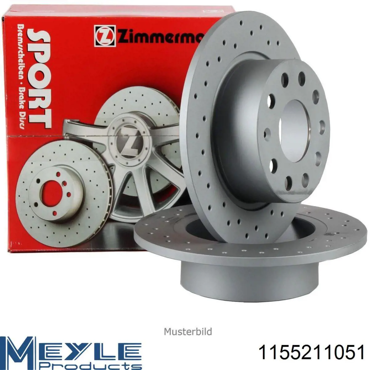 Freno de disco delantero Mercedes E C124