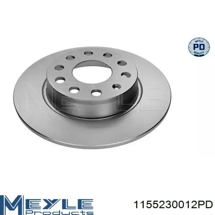 Disco de freno trasero Meyle 1155230012PD precio, desde 32,52 EUR