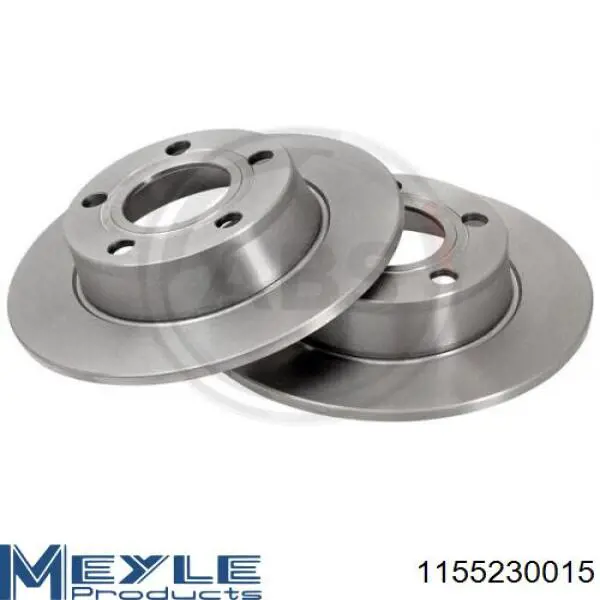 Disco de freno trasero Meyle 1155230015 precio, desde 24,83 EUR