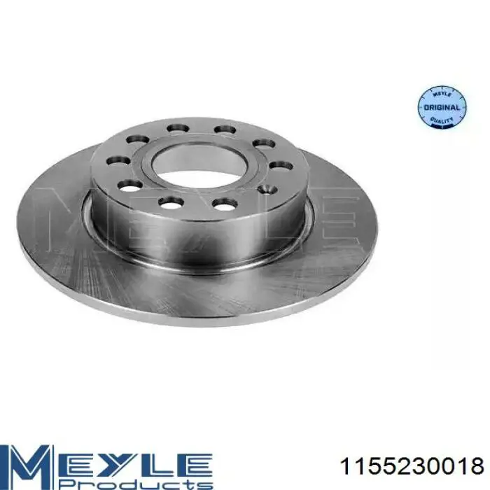 Disco de freno trasero Meyle 1155230018 precio, desde 23,97 EUR