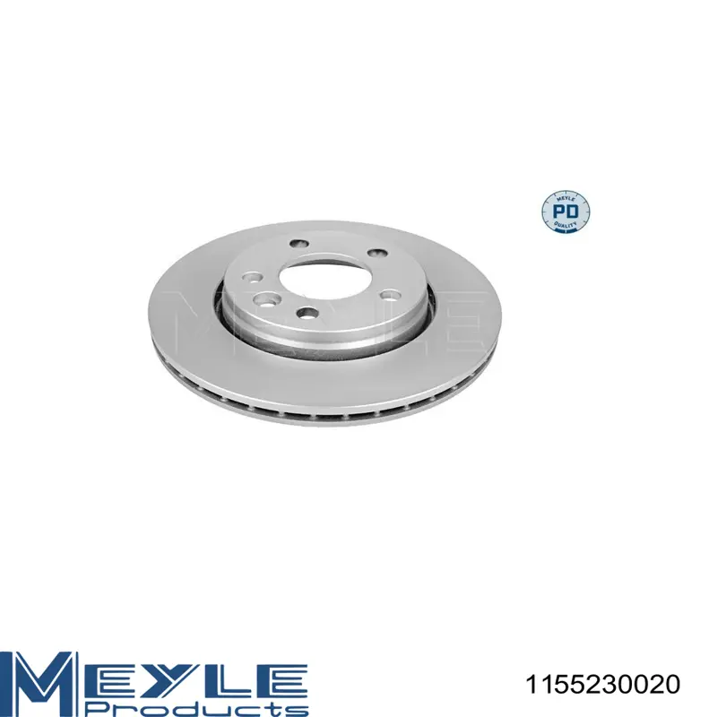 Comprar 1155230020 Meyle Disco de freno trasero
