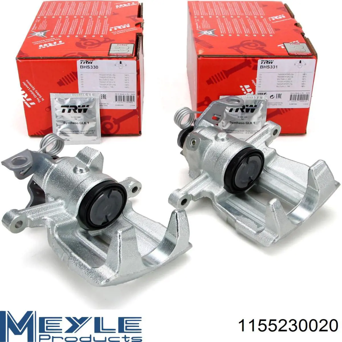 1155230020 Meyle Freno de disco trasero
