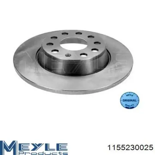 Disco de freno trasero Meyle 1155230025 precio, desde 31,47 EUR