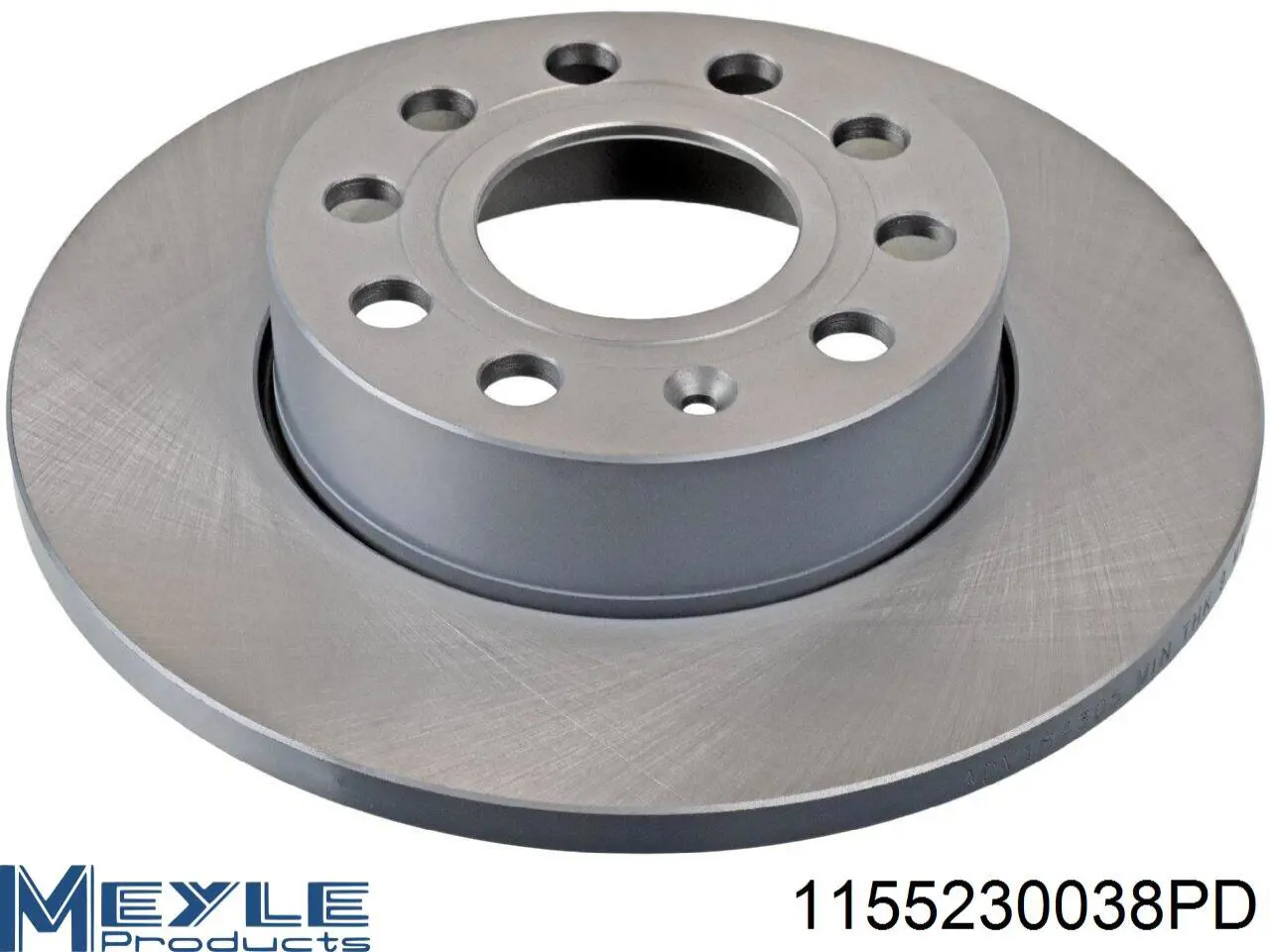 Disco de freno trasero JZW698601AB VAG