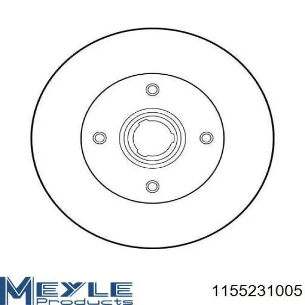 Disco de freno trasero DP0922C Japan Parts