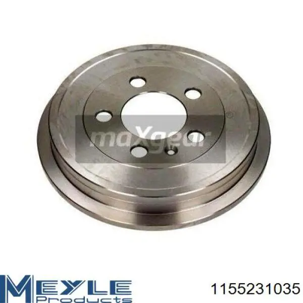 Tambor de freno trasero 180358 Peugeot/Citroen