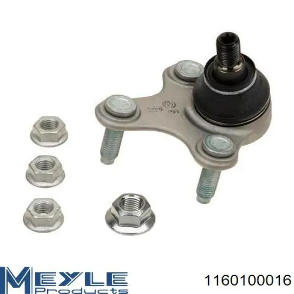 Comprar 1160100016 Meyle Rótula de suspensión inferior derecha